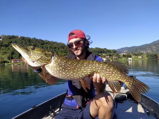 Valentino Vidrasc al lago di Bilancino
